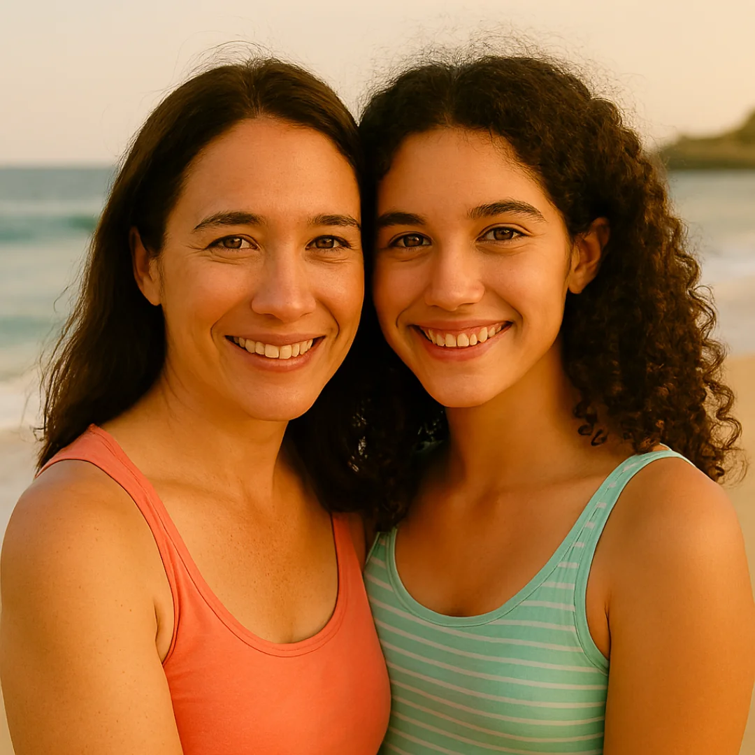 Mariana, mamá de una preadolescente